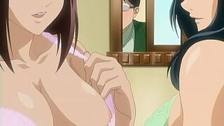 Pervert Caught Spying in the Girls Locker Room | Uncensored Hentai - 1 image