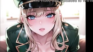 Military girls Camp waiting for your orders (with pussy masturbation ASMR sound!) Uncensored Hentai - 5 image