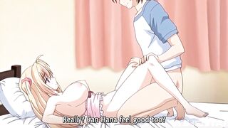 Resting With My New Step Sister - Hentai [Subtitled] - 8 image