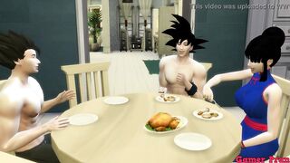 Dragon Ball Porn Milk Beautiful Wife Punishes her step Son because he is a Pervert who Likes to Fuck his Mom in the Ass every Day Hentai - 5 image