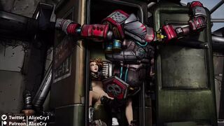 Borderlands 3 Gaige Gets Caught By Surprise and Fucked In a Porta Potty By Deathtrap - 1 image