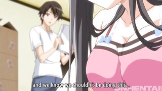 Petite Cutie Teens Watch a Cock for the First Time - Hentai [Subtitled] - 5 image
