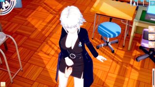 [Eroge Koikatsu! ] FGO (Fate) Jeanne Alter and boobs rubbed H! 3DCG Big Breasts Anime Video (FGO) [Hentai Game Fate / Grand Order] - 3 image