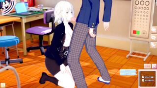 [Eroge Koikatsu! ] FGO (Fate) Jeanne Alter and boobs rubbed H! 3DCG Big Breasts Anime Video (FGO) [Hentai Game Fate / Grand Order] - 5 image