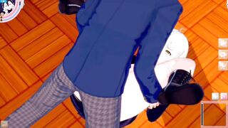 [Eroge Koikatsu! ] FGO (Fate) Jeanne Alter and boobs rubbed H! 3DCG Big Breasts Anime Video (FGO) [Hentai Game Fate / Grand Order] - 8 image
