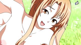 Sword Art Online Hentai Fucking Asuna Uki Anime Cartoon Naruto Kunoichi Trainer MILF Teen Big Tits Asian Cosplay Doggystyle ass - 3 image