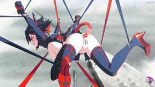 Matoi Ryuuko Cannot Handle All The Dicks With English Subtitles Kill La Kill Anime Hentai Parody - 7 image