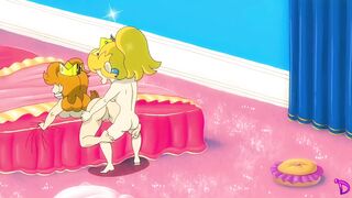 Magical Sleepover U Princes Peach & Daisy Parody - 6 image
