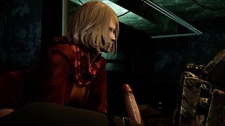Hentai Resident evil 4 remake Ashley l 3d animation - 2 image