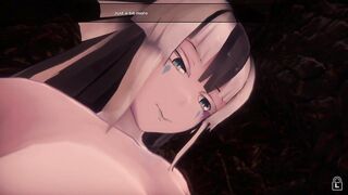 Busty Yuki-onna - Fuyuko [4K, 60FPS, 3D Hentai Game, Uncensored, Ultra Settings] - 3 image