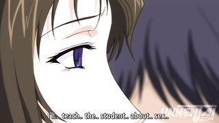 step Mom Seduces her step Daughter's Boyfriend - Hentai Uncensored [Subtitled] - 2 image