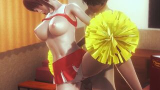 Anime girl cheerleader fucked hard - 1 image