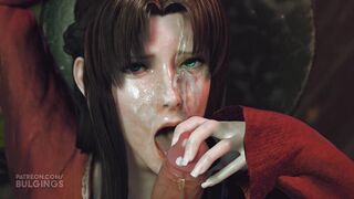 Final Fantasy Aerith Experience The Ultimate In Oral Pleasure - 3 image