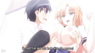 HOT BUSTY ANIME CHICK GETS FUCKED BY GUY WHILE LISTENING TO PINK GUY - 2 image
