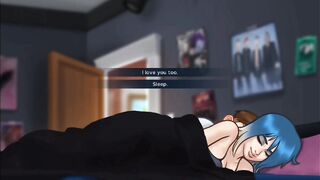 Seduce Girlfriend on his bedroom. Summertime saga Eve sex scene. - 5 image