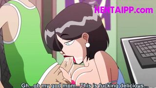 "Hmmmm, Do You Love Mommy's Mouth?" - Hentai Animation Uncensored - 8 image