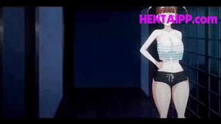 Brunette Hentai Slut Fuck Hard At First Date - Hentai - 10 image
