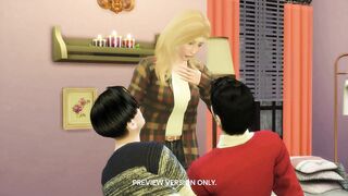Sharing Friends With Ross Joey And Rachel - 3d Hentai - Preview Version - 4 image
