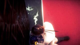 Genshin Impact Hentai - Xianglin Blowjob and fucked uncensored - Japanese Asian Manga Anime Film Game Porn - 3 image