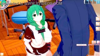 [Eroge Koikatsu! ] Touhou Kagiyama Hina rubs her boobs H! 3DCG Big Breasts Anime Video (Touhou Project) [Hentai Game Toho Kagiyama Hina] - 6 image