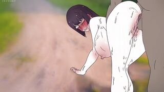 The dick got up when he was drawing the Head of the Shikki Club! Don't Toy with Me, Miss Nagatoro - Hentai anime (2d porn movie ) - 10 image