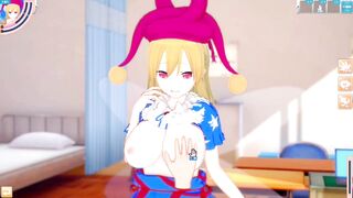 [Eroge Koikatsu! ] H to rub the breasts on the Touhou crown piece! 3DCG Big Breasts Anime Video (Touhou Project) [Hentai Game Toho Kuraun Peace] - 2 image