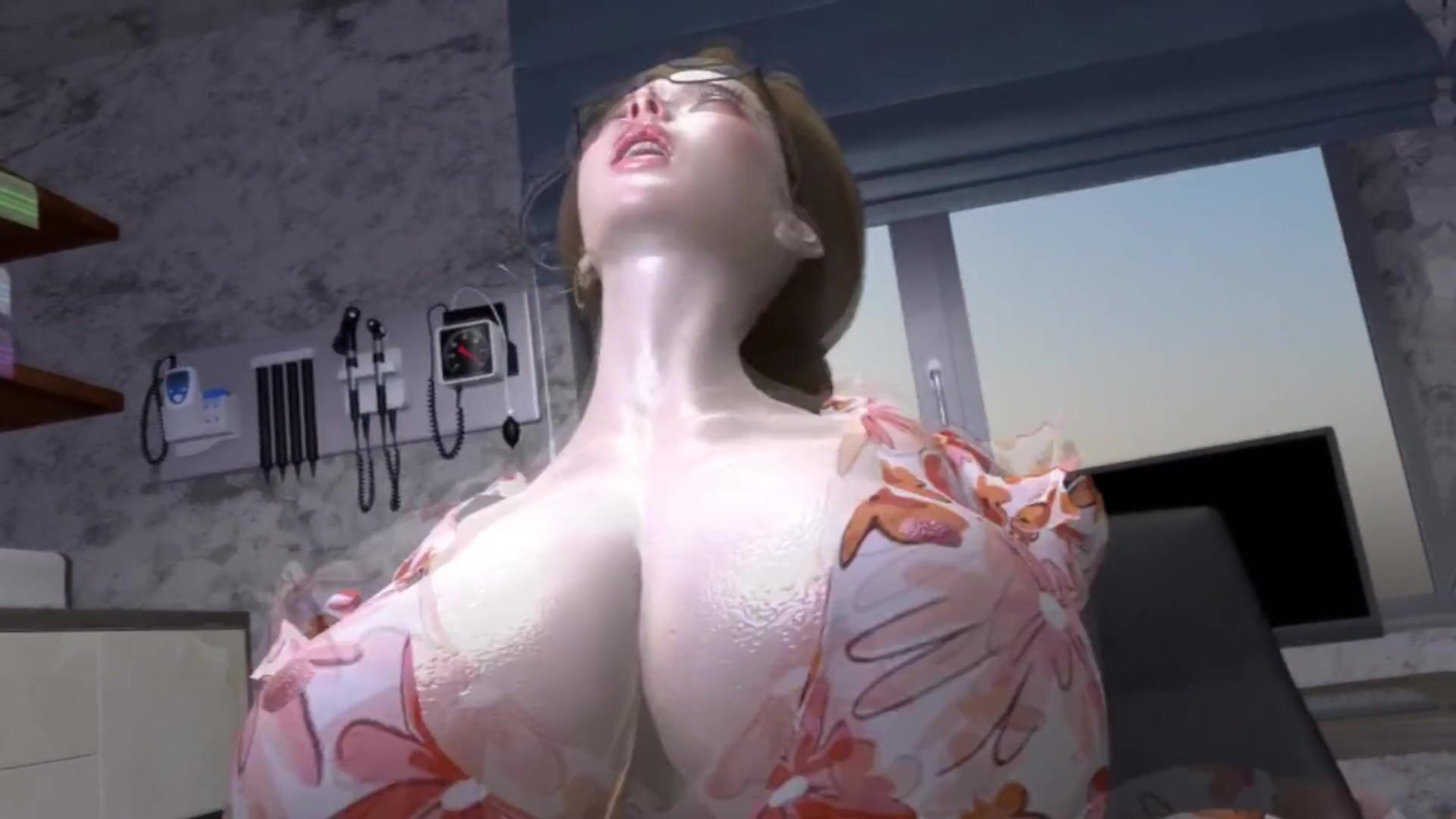 Big boob doctor patient hentai 3D bleur