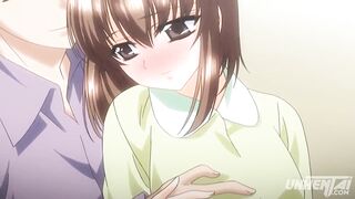Touching my Busty Virgin Step Sister - Hentai - 4 image