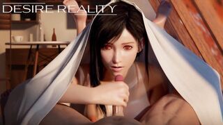 final fantasy tifa&aerith relax time - 5 image