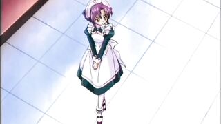 Sexy anime maid fucking hard dick - 5 image