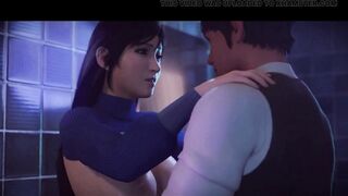 3D Compilation: Tifa Lockhart Missionary Doggstyle Anal Fucked Final Fantasy Uncensored Hentai - 6 image