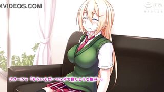 The Motion Anime: The Blonde Exchange Student In A Naughty Japanese Cultural Training Program. - 7 image