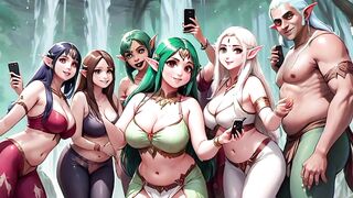 AI Uncensored Anime Hentai 3D Indian Women Vol-1 - Elf & Monsters - 3 image