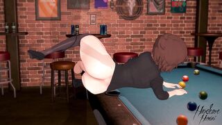 Himekawa Maki fucked in a bar - Digimon Hentai - 4 image