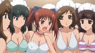 Teen Orgy at the Public Pool! Hentai [Subtitled] - 1 image