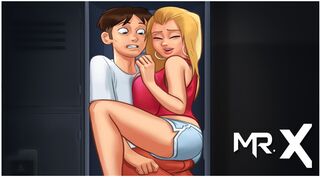 SummertimeSaga - Nearly Cum In School Locker # 91 - 1 image