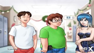 SummertimeSaga - Nearly Cum In School Locker # 91 - 2 image