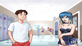 SummertimeSaga - Nearly Cum In School Locker # 91 - 3 image