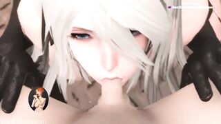 Huge Cock for 3D Porn Girls - 6 image