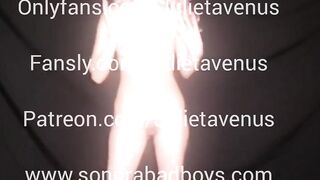 Julieta Venus - skinny girl with panties dresses up as a cosplay and plays alone in front of the camera - 10 image