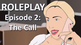 Roleplay: Wife Calls Husband Before Sex - 1 image
