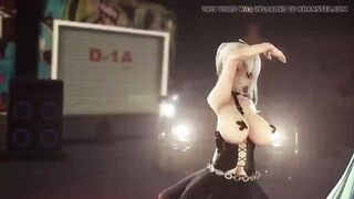 MMD - R-18 Lupin - Feat. Miku & Haku - 4 image