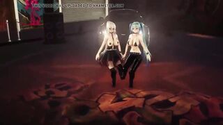 MMD - R-18 Lupin - Feat. Miku & Haku - 5 image