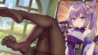 Keqing JOI - Genshin Impact Femdom Hentai - 1 image