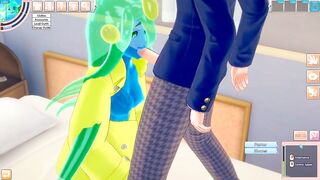 3D Hentai game - Monster Musume Suu - 3 image