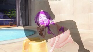 3D HENTAI Cute elf loves to suck your cock - 8 image