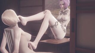 Hentai Uncensored Futanari - Alice Hardsex with futanari - 5 image