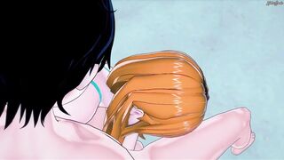 Nami gets her ass eaten, gets fucked on the beach. One Piece - 2 image