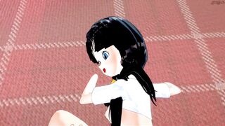 Videl POV ducks your dick before getting fucked. Dragon Ball - 4 image