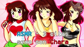 ASMR - 3 citas - sexo con Chara - 1 image